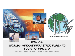 Worlds Window Infrastructure and Logistic Pvt. Ltd