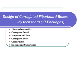 Design of Corrugated Fiberboard Boxes - by tech team