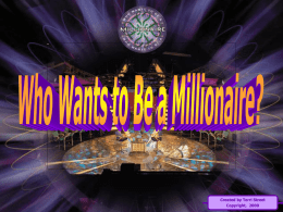 Who Wants to Be a Millionaire? - Parkway C-2