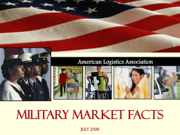 The Military Trade Channel - The American Logistics Association