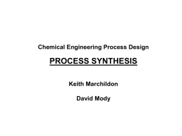 Operating Cost - Chemical Engineering