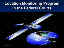Location Monitoring Program Management Oversight