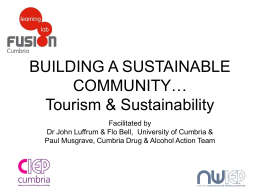 Sustainable tourism development is dependent on Communities