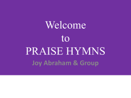hymns praise - PRAISE LIVE.COM