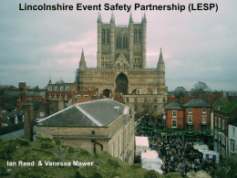 Lincolnshire Event Safety Partnership