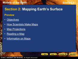 map projection - geraldinescience