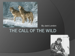 Call of the Wild Background Information Notes