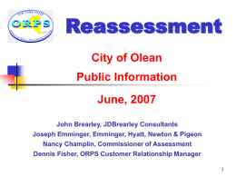 assessment - City of Olean