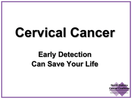 Cervical Cancer HPV PowerPoint