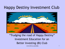 Happy Destiny Investment Club