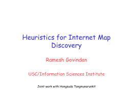 Techniques for Discovering a Map of the