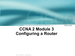 Power Point Chapter 03 CCNA2