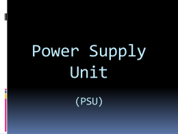 DONE_POWER SUPPLY UNIT