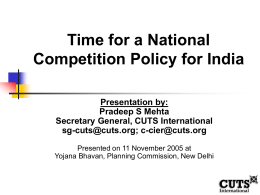 National Competition Policy