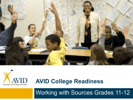AVID_College_Readiness_Working_with_Sources_Grades_11
