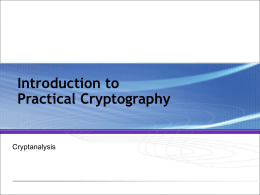 COMS6998-1 Practical Cryptography