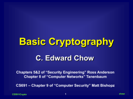 Basic Cryptography viewgraph