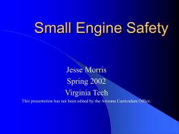 Small Engine Safety