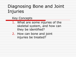 Diagnosing Bone and Joint Injuries