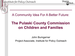 Commission on Children and Families Study