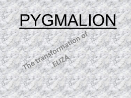 pygmalion - khasrouni