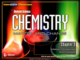 Gen Chem Ch 3 notes