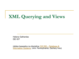 XML Querying and Views