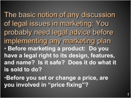 Before marketing a product: Do you have a legal right to its design