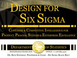 SixSigma Design