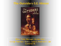 The Outsiders-SE Hinton