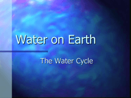 Water Cycle POWER POINT