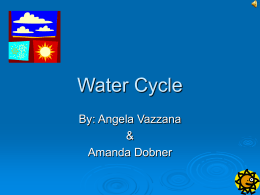 Water Cycle - NIU College of Education