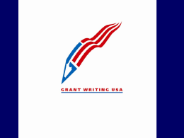 BLOCK Grants - Grant Writing USA