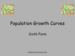 Population Growth Curves