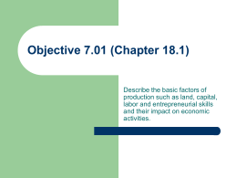 Objective 7.01 (Chapter 18.1)