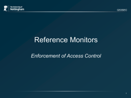 Reference Monitor (RM)