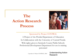 Action Research - Seminole County Public Schools