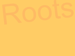 Root words