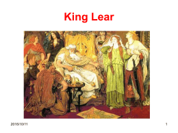 The Tragedy of King Lear PPT 1