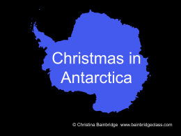 Antarctica Christmas Powerpoint