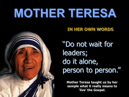 Mother Teresa.pps