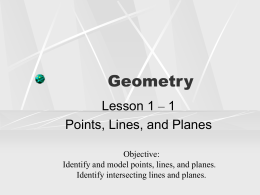 Applied Geometry
