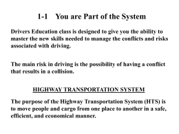 You are Part of the System (1-1 1-2)