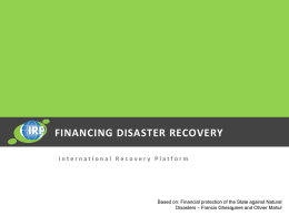 Financing-Disaster