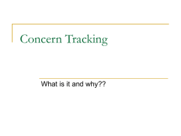Condition Tracking