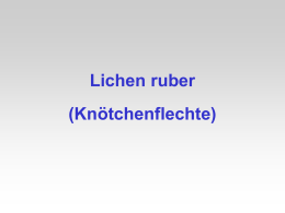 Lichen ruber - Pathogenese