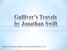 Gulliver´s Travels by Jonathan Swift