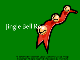 Jingle Bell Rock - Bulletin Boards for the Music Classroom