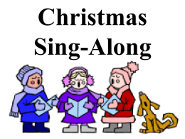 Christmas Sing