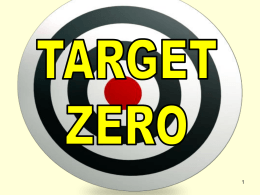 target zero - Summit County Safety Council